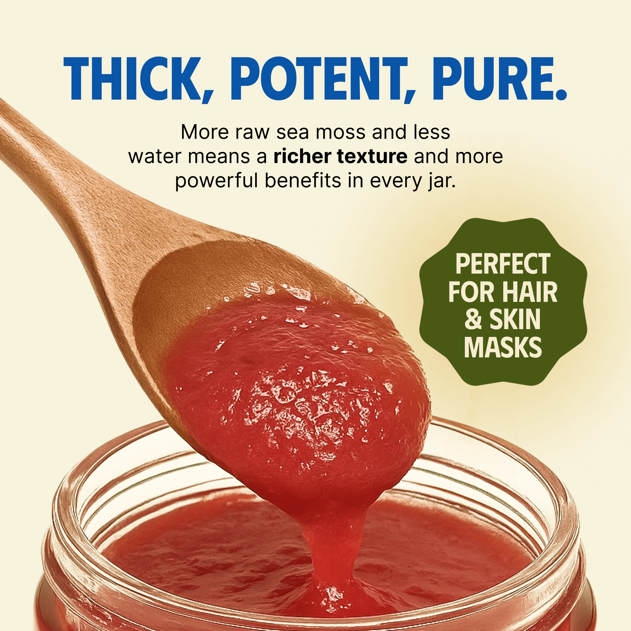 Sea Moss Gel - Strawberry - 500 ml
