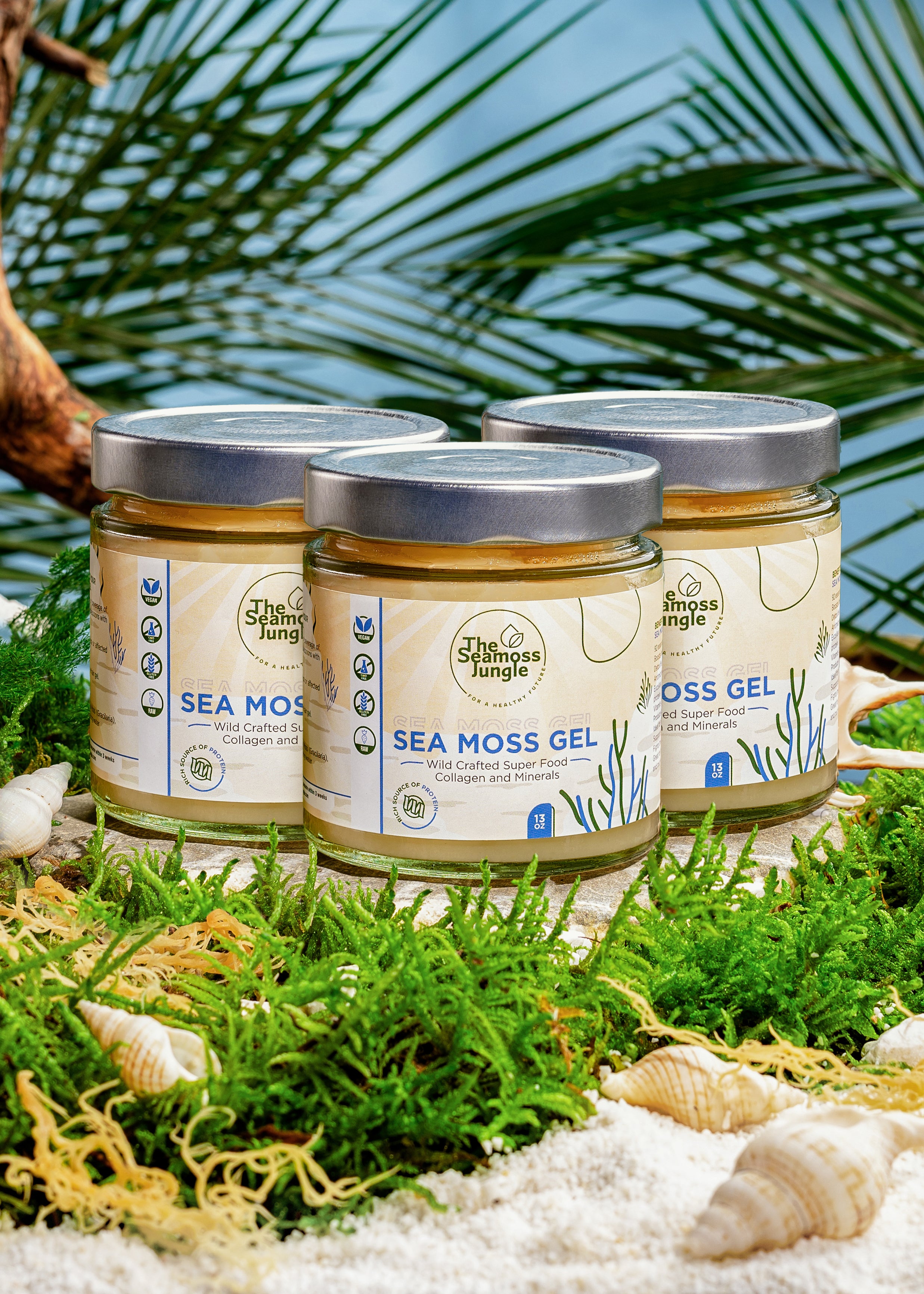Sea Moss Gel - 3 Pack