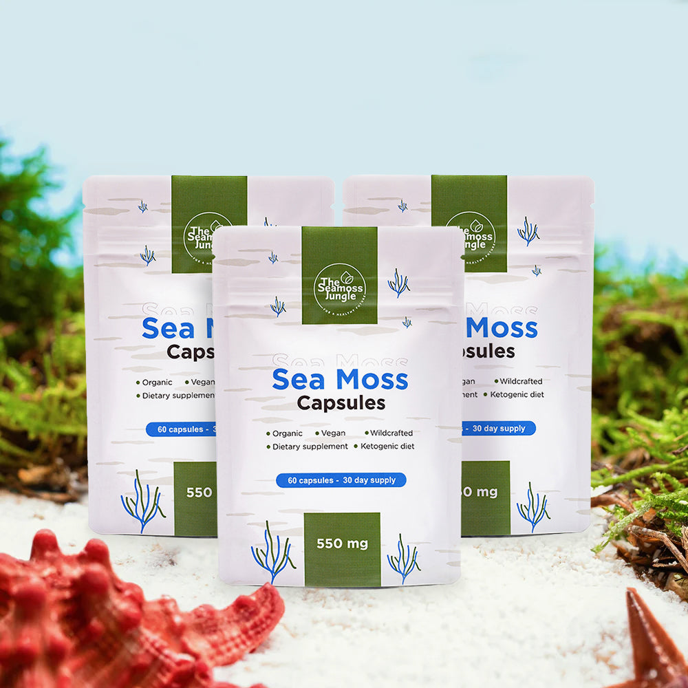 Sea Moss Capsules - 3 Pack