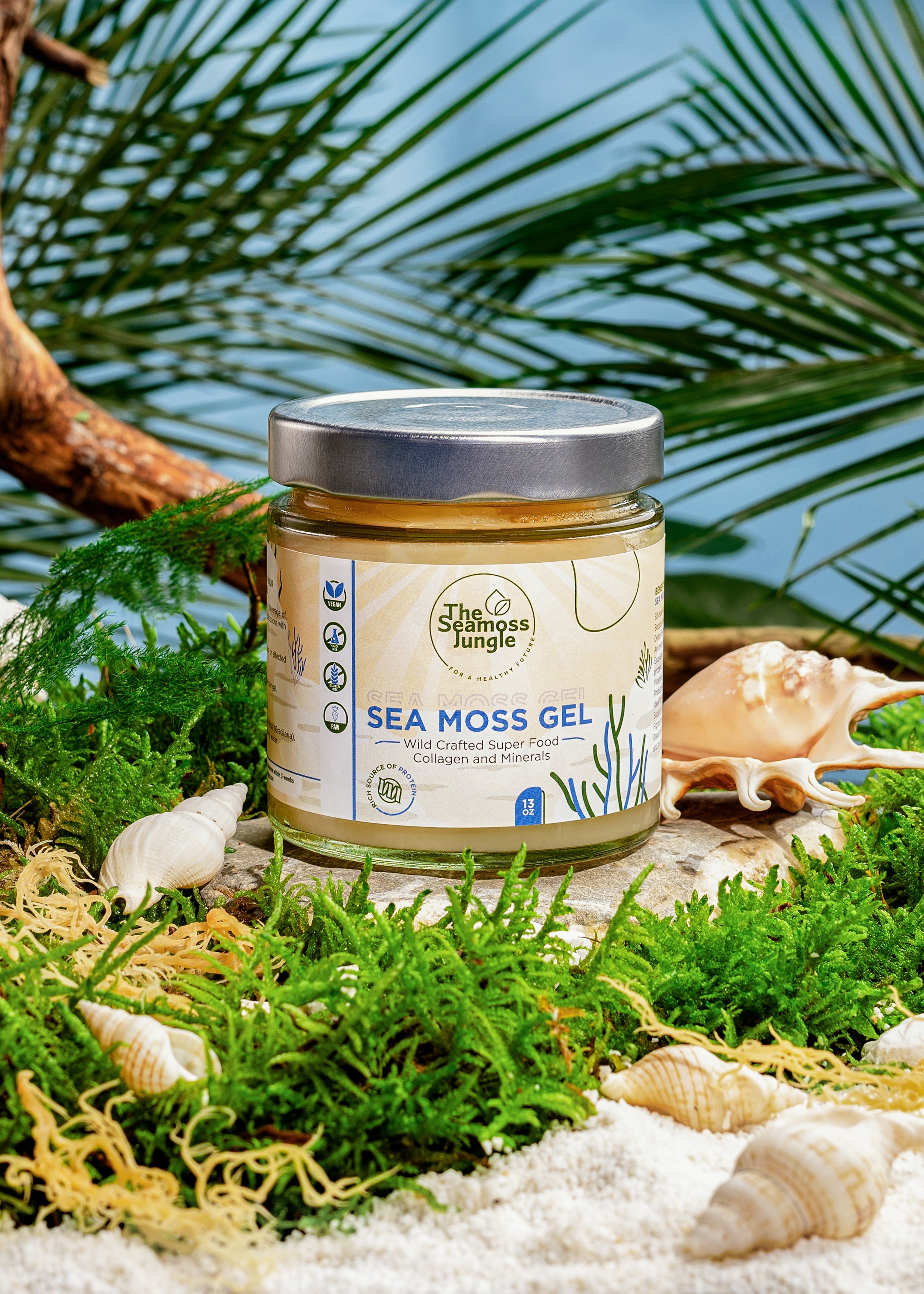 Sea Moss Gel - Golden - 500 ml